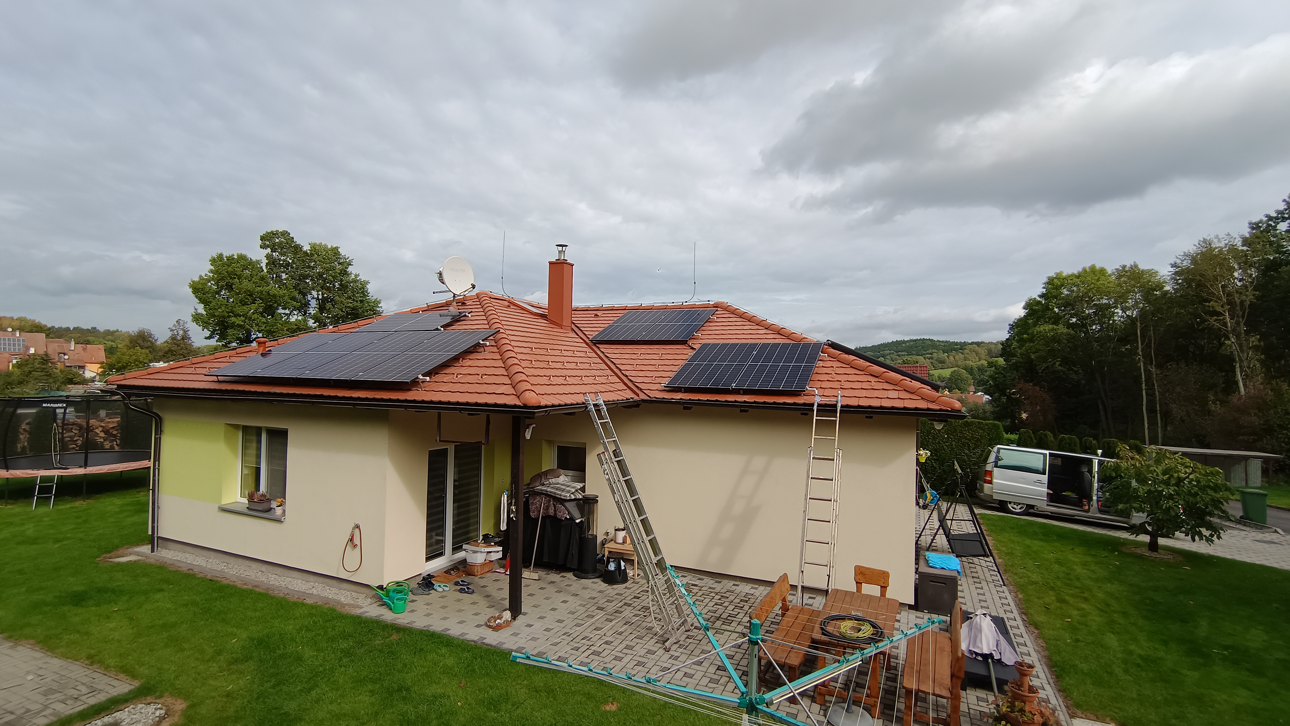 Fotovoltaická elektrárna s akumulací Český Krumlov